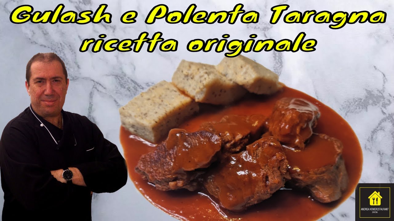 Come fare il VERO Goulash Ungherese Ricetta Originale Viennese spiegata passo passo Polenta Taragna
