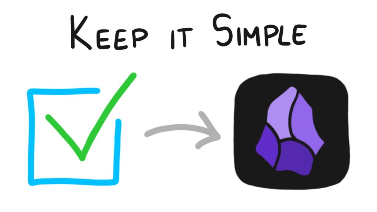 Minimalist Task Management in Obsidian