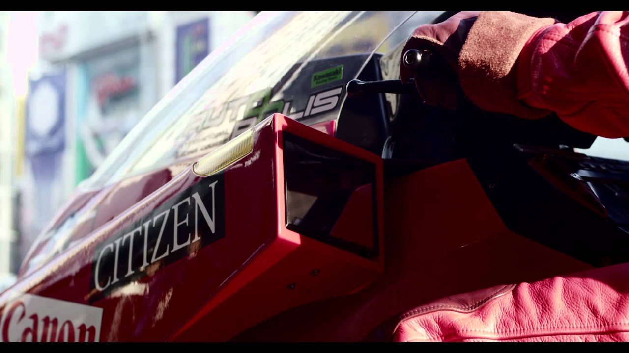 大友克洋GENGA展バイク走行　大阪