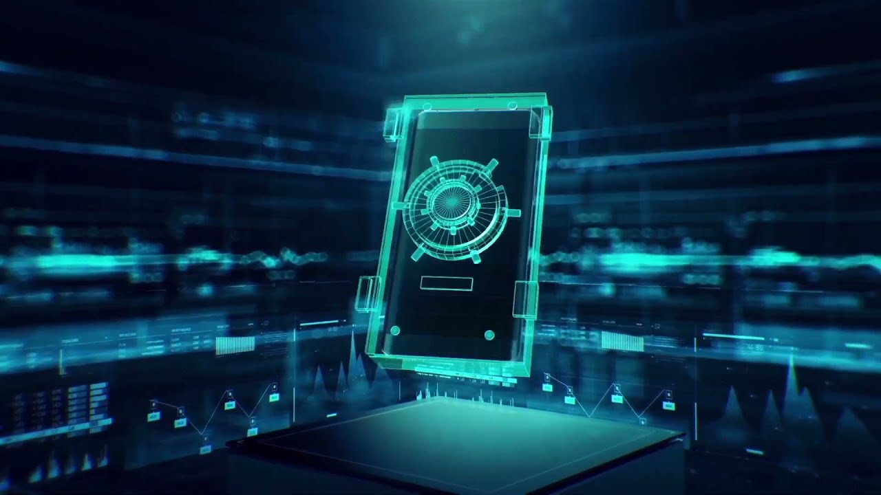 Crypto Intro 3D Animation Footage