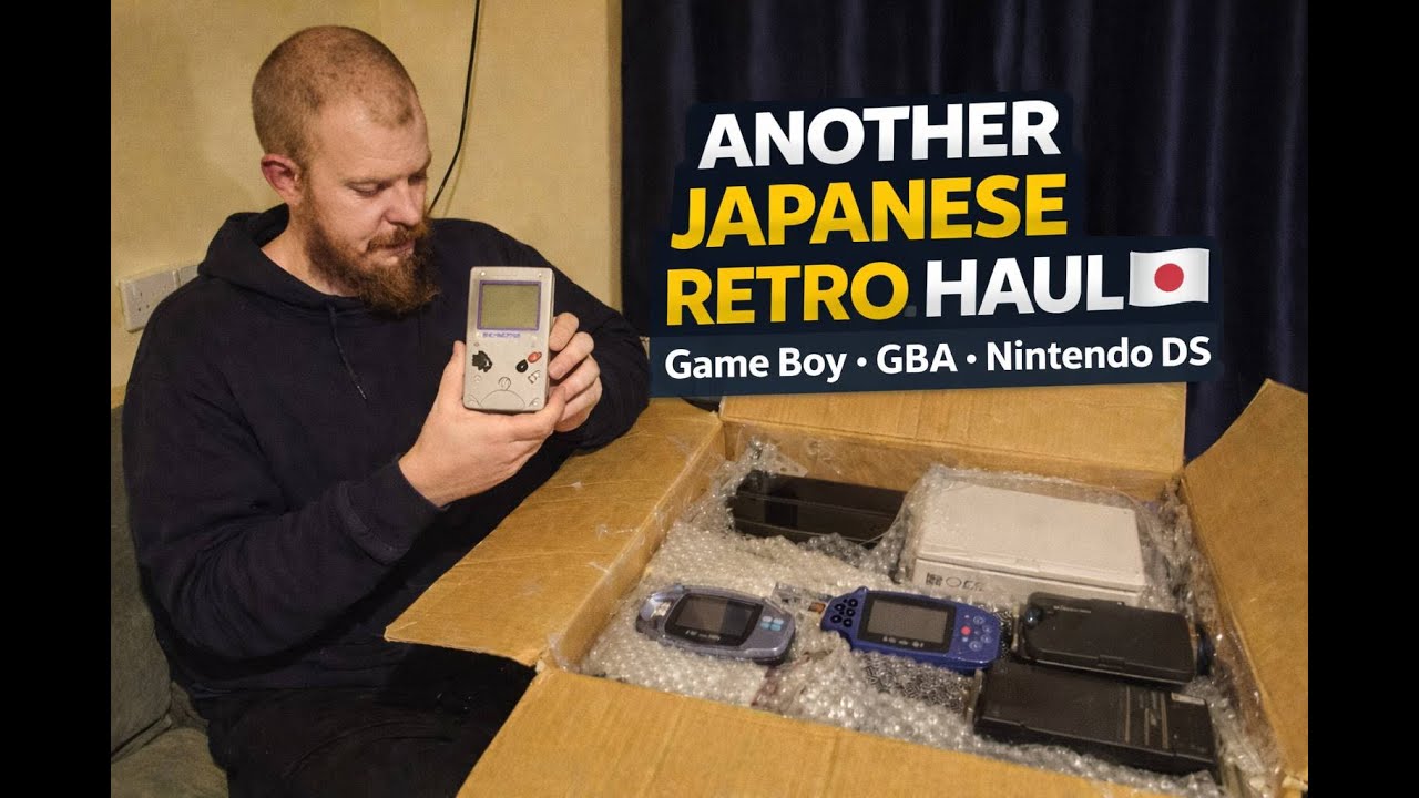 Another MASSIVE Retro Console Haul From Japan 🇯🇵 | Game Boy, GBA & Nintendo DS