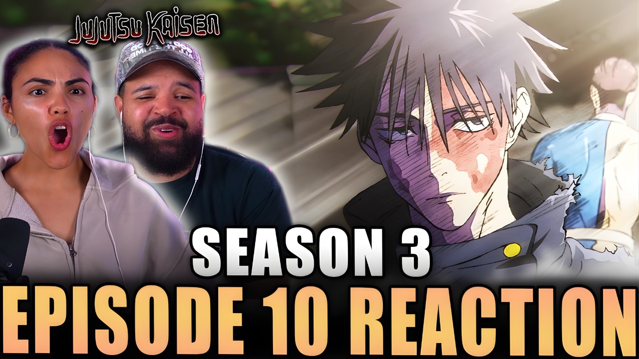 Мегуми вступает в бой против Реджи! | Реакция на 10 серию 3 сезона Jujutsu Kaisen