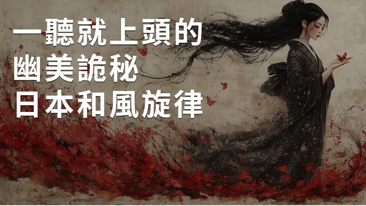 2026 一聽就上頭的幽美詭秘和風旋律・古箏 × 尺八｜療癒放空專注 BGM｜Dark Japanese Ambient — Koto & Shakuhachi 🦋 彼岸蝶