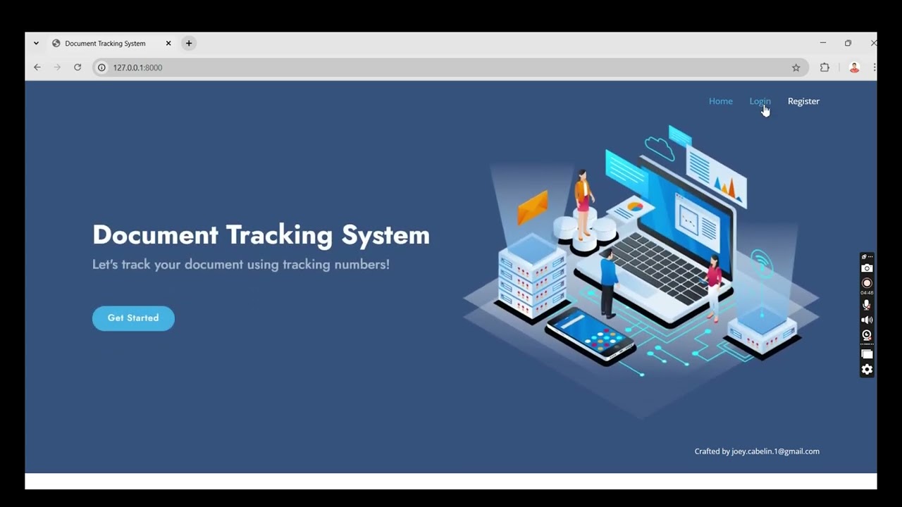 Document tracking system - Laravel