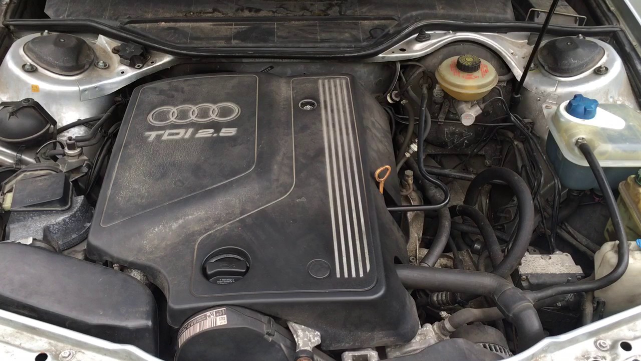 Audi a6 c4 2.5 tdi quattro 5 Zylinder diesel Kaltstart Sound