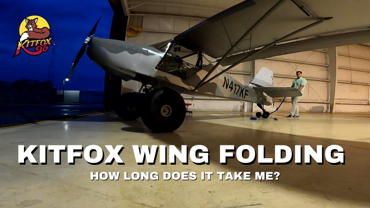 СКЛАДЫВАНИЕ КРЫЛЬЕВ KITFOX: Сколько времени это займет?