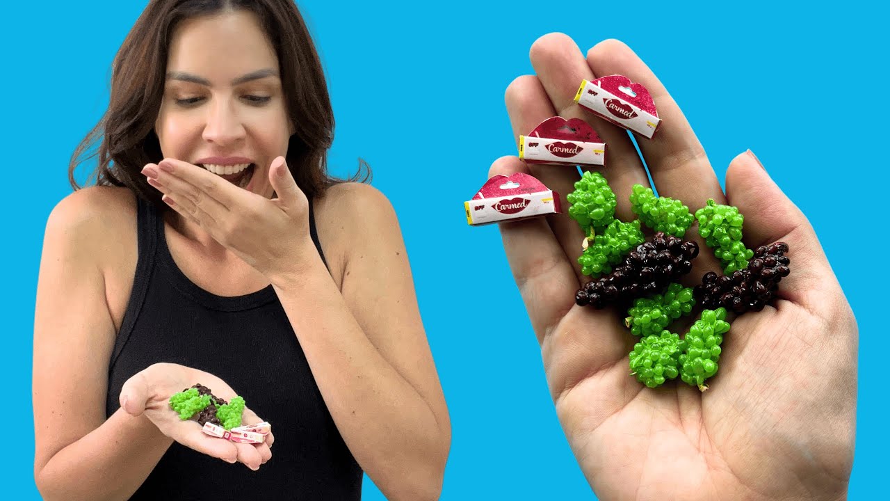 Maratona | Como fazer mini coisas que todos desejam em DIY Miniatura