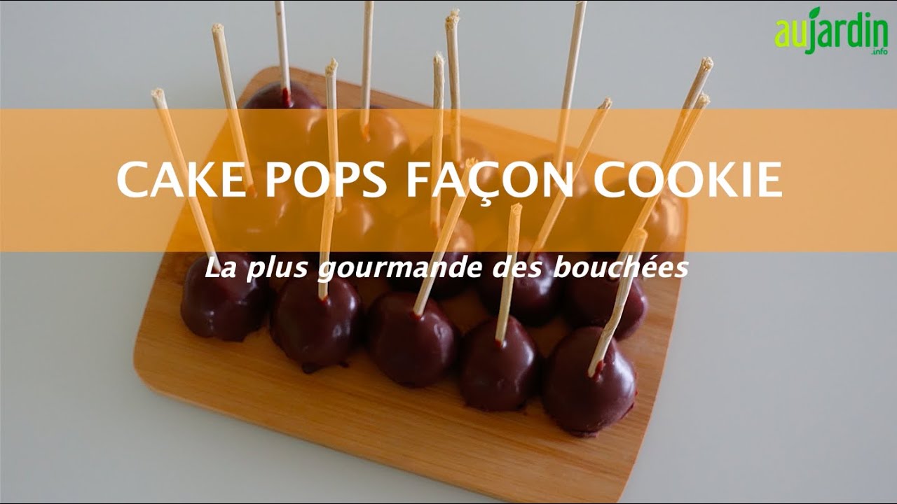 CAKE POPS façon COOKIE, une RECETTE FESTIVE et ORIGINALE SANS CUISSON 😋