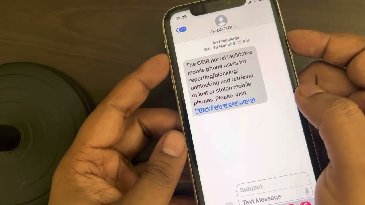 How to print a text message from iPhone