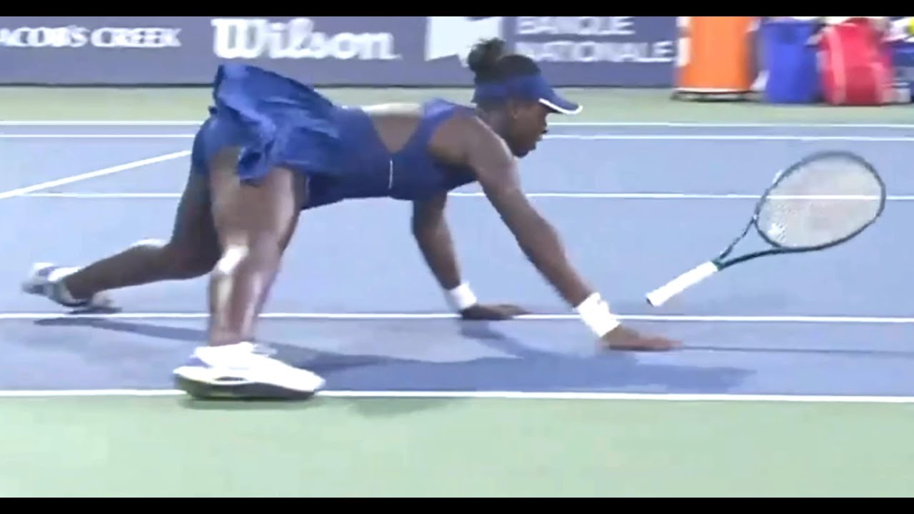 UNBELIEVABLE! VICTORIA MBOKO DIVES &ndash; NAOMI OSAKA STUNNED DOUBLE BOUNCE NOT CALLED | MONTR&Eacute;AL FINAL
