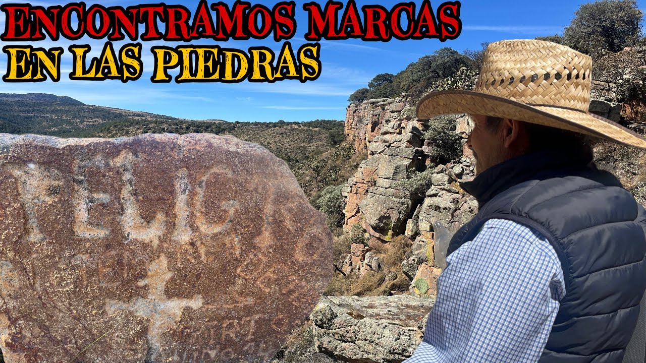 HAY PIEDRAS MARCADAS EN LA SIERRA EN UN RANCHO ESCONDIDO 