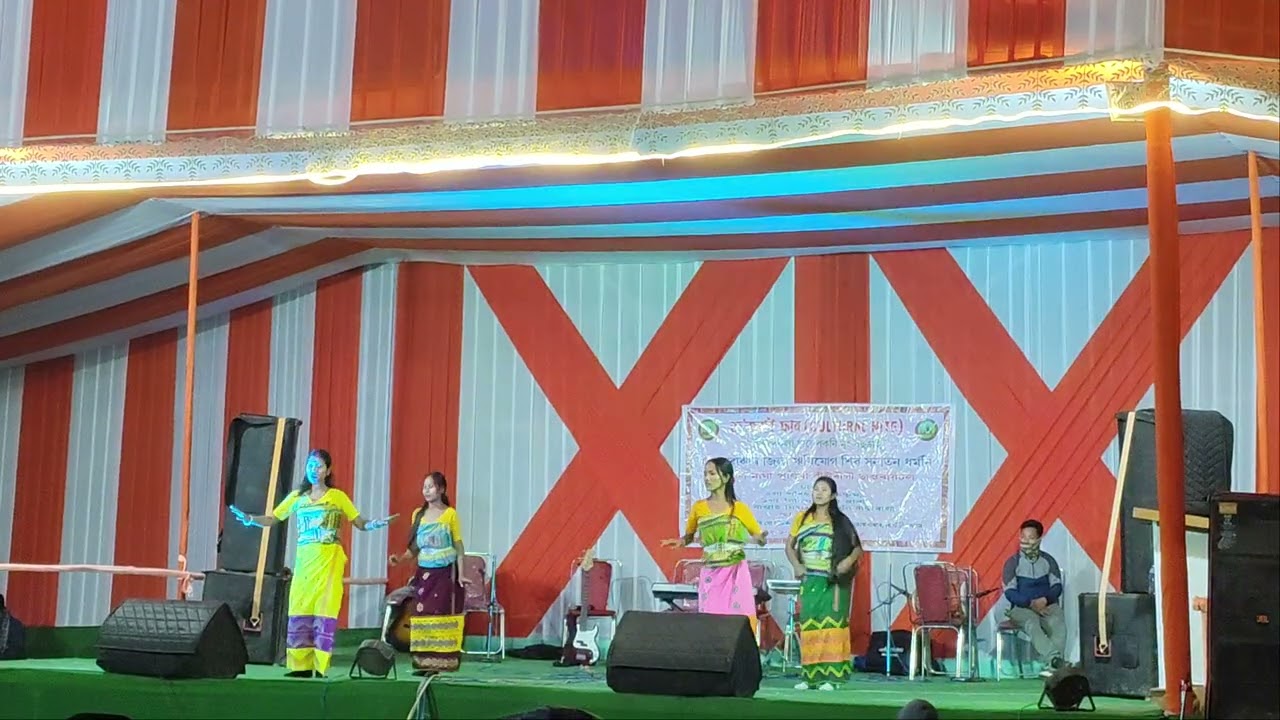 Dolapara group dance__dolonjhora__video_Sandip champek koch