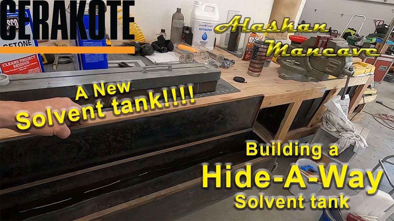 Building a new Hide-A-Way Cerakote solvent tank