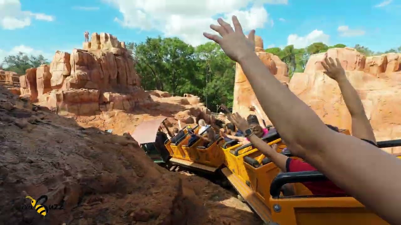 Big Thunder Mountain Ride Testing has begun!