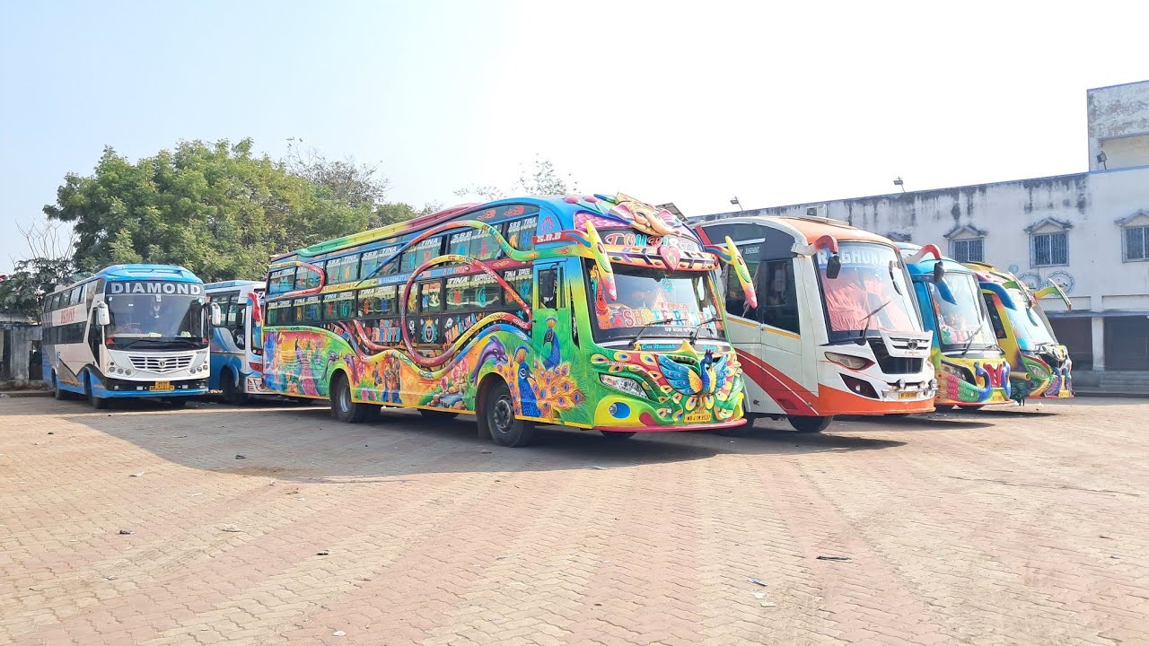 টুরিস্ট বাস পার্কিং তারাপীঠ 