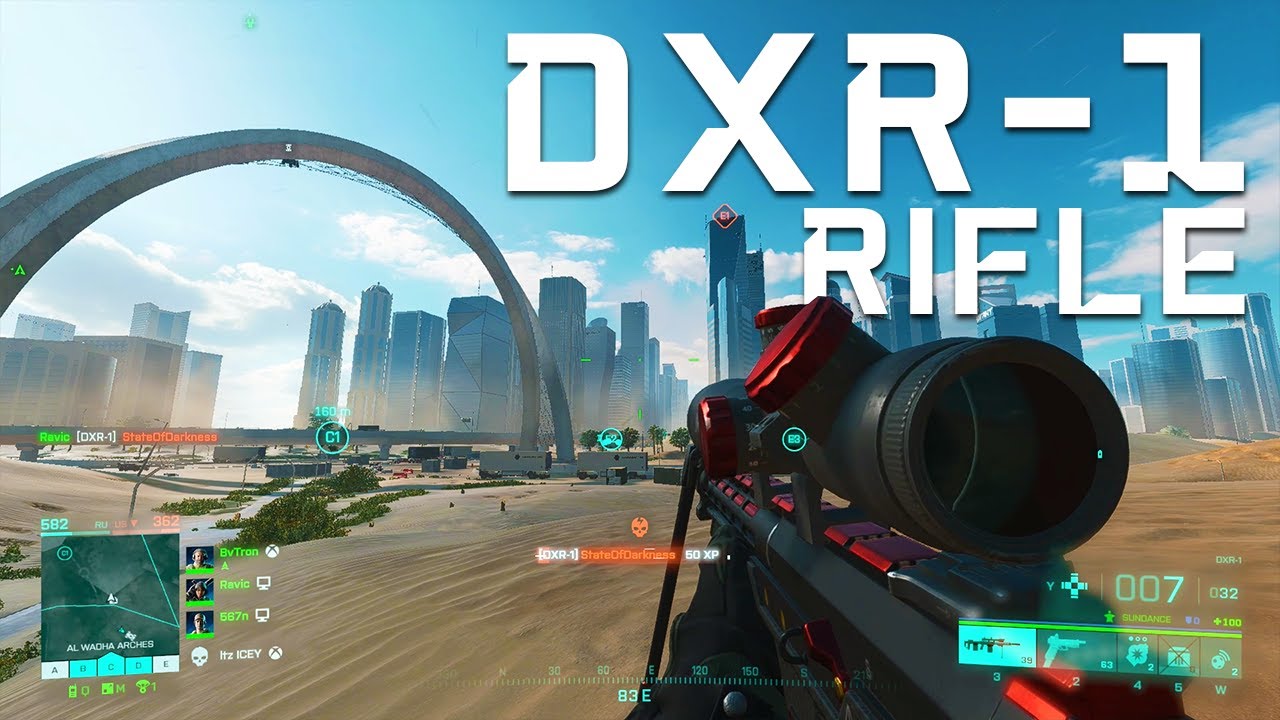 Silent Assassin DXR-1 Rifle Battlefield 2042
