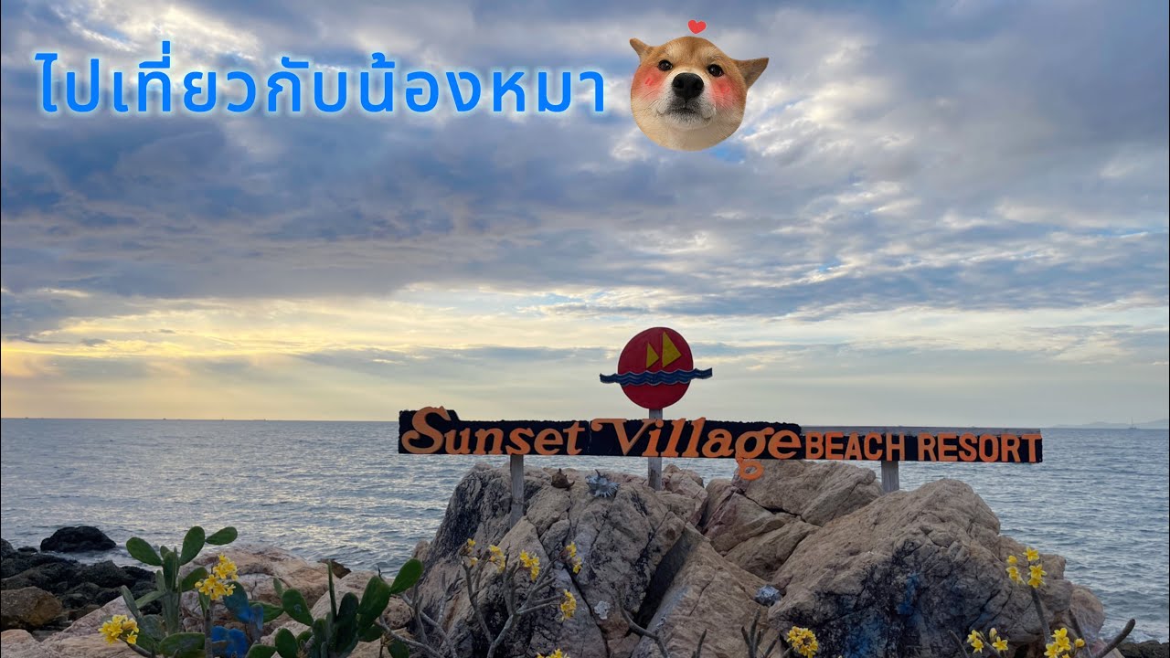 The sunset village beach resort เที่ยวบางเสร่