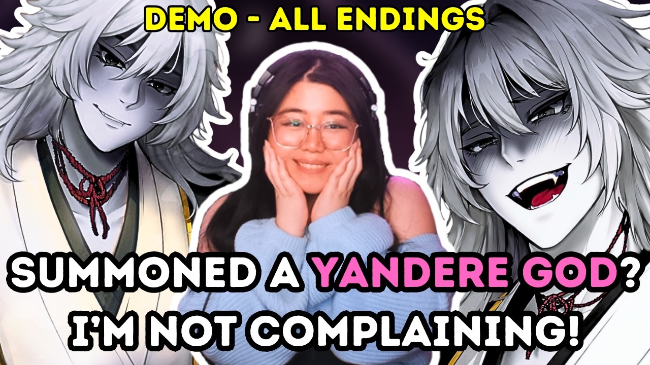 I Summoned A Yandere God! (Oops hehe) | Divine Possession - DEMO ALL ENDINGS