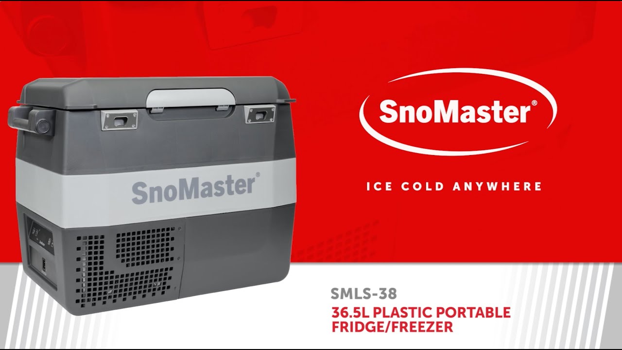 SnoMaster SMLS-38: 36.5L Plastic Portable Fridge/Freezer