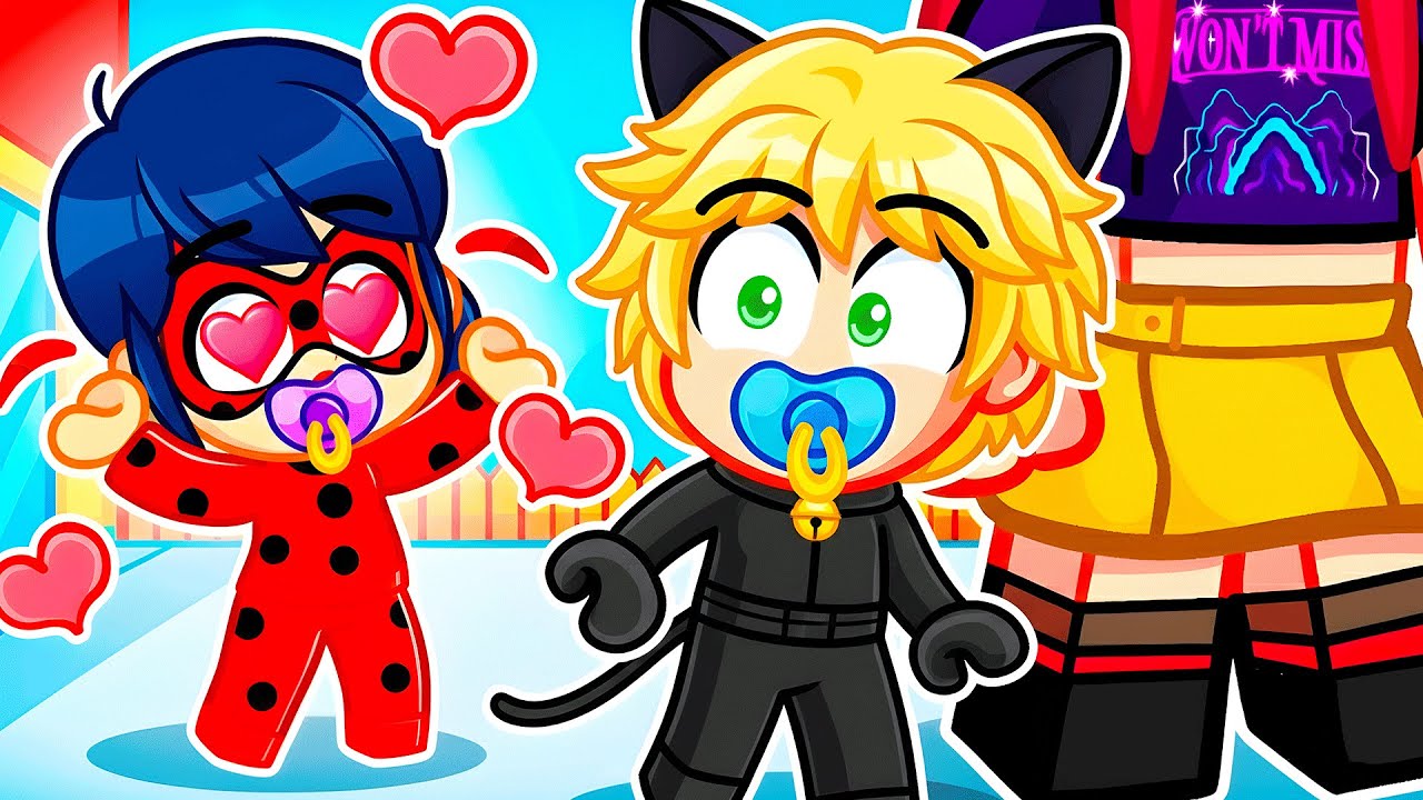 BEBÊ CAT NOIR tem uma FÃ MALUCA no ROBLOX!