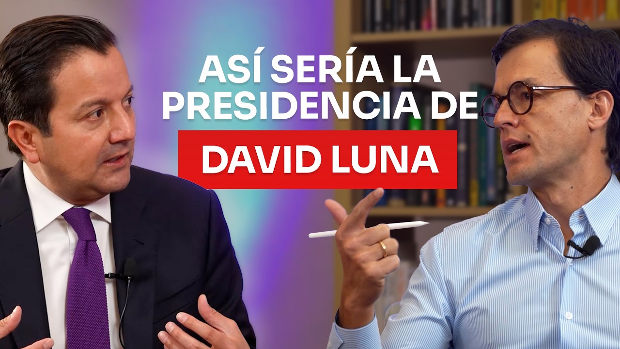 Así sería la Presidencia de David Luna en Colombia en 2027