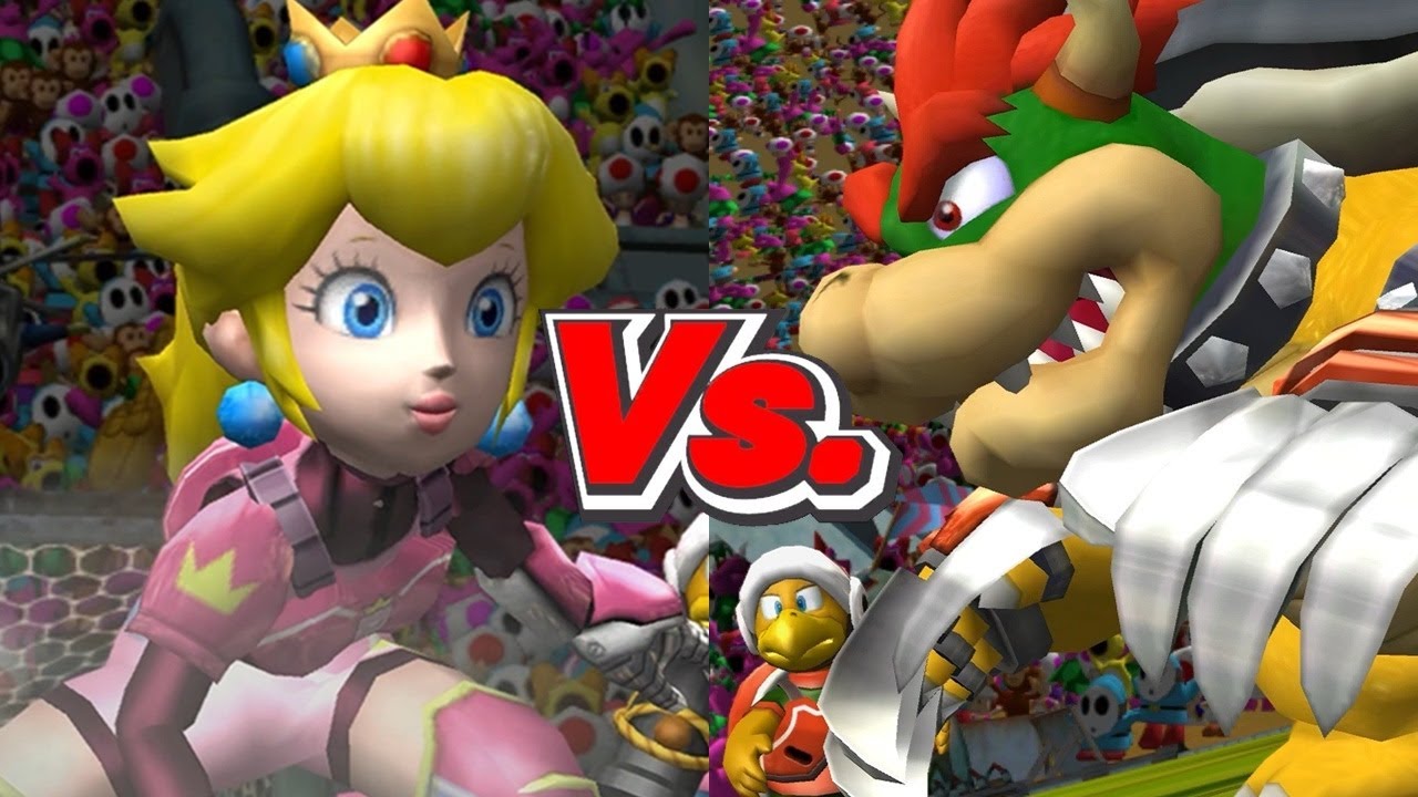 Mario Strikers Charged - Peach Vs. Bowser
