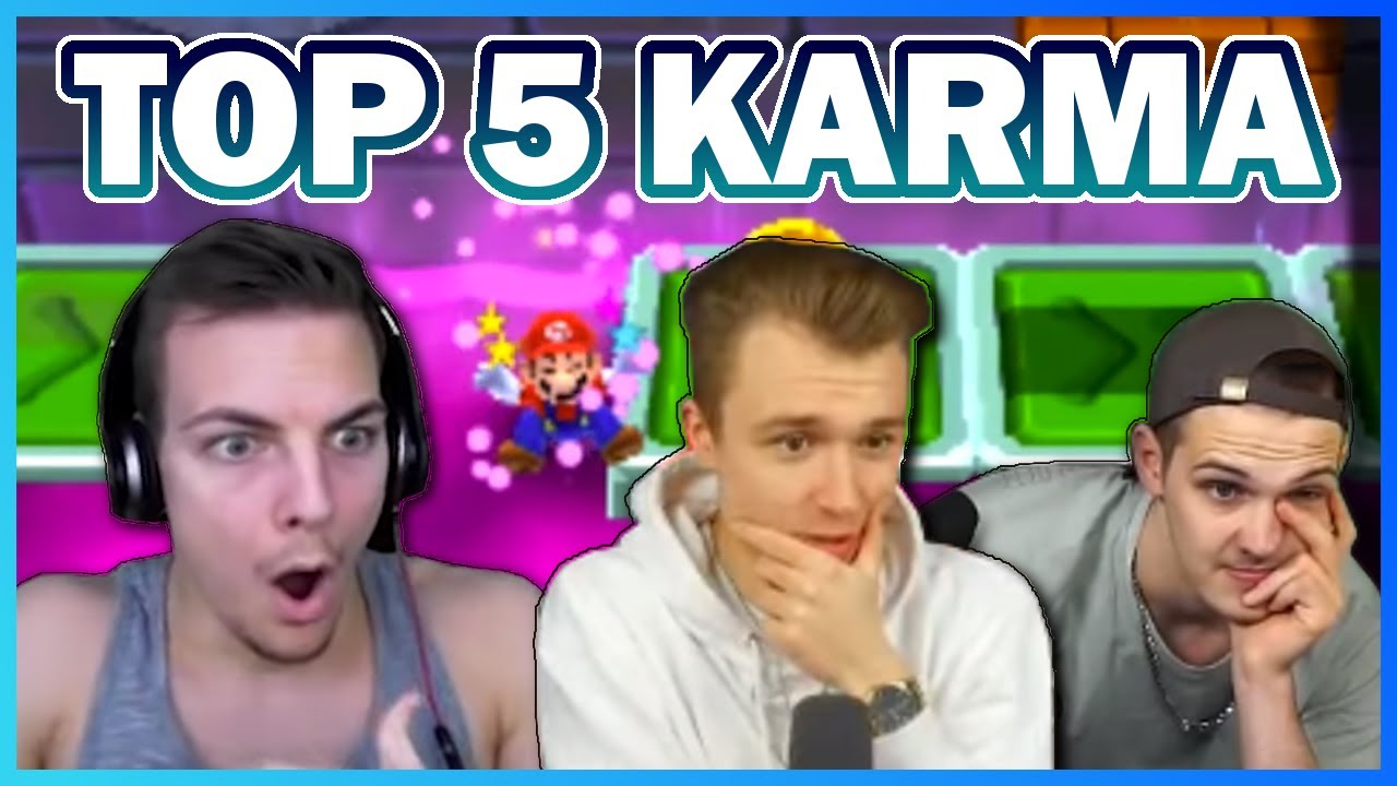 TOP 5 ★ Böses Karma für Huebi, Sephiron & Dävid