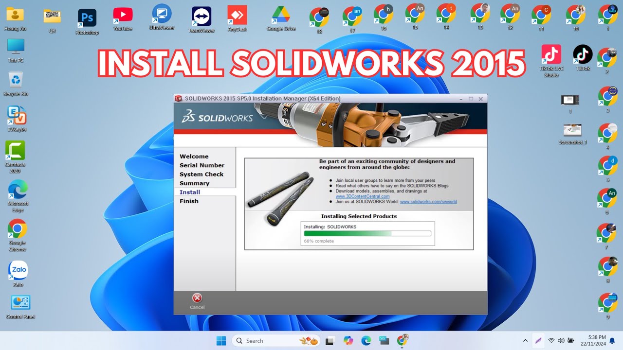 How to Install solidworks 2015