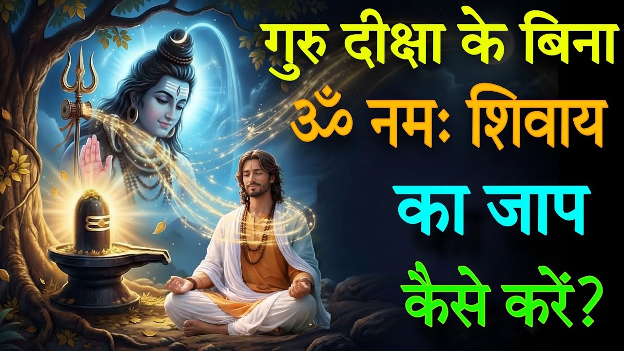 गुरु दीक्षा के बिना ॐ नमः शिवायका जाप कैसे करें? #omnamahshivaya #mahadev #shivmantra 