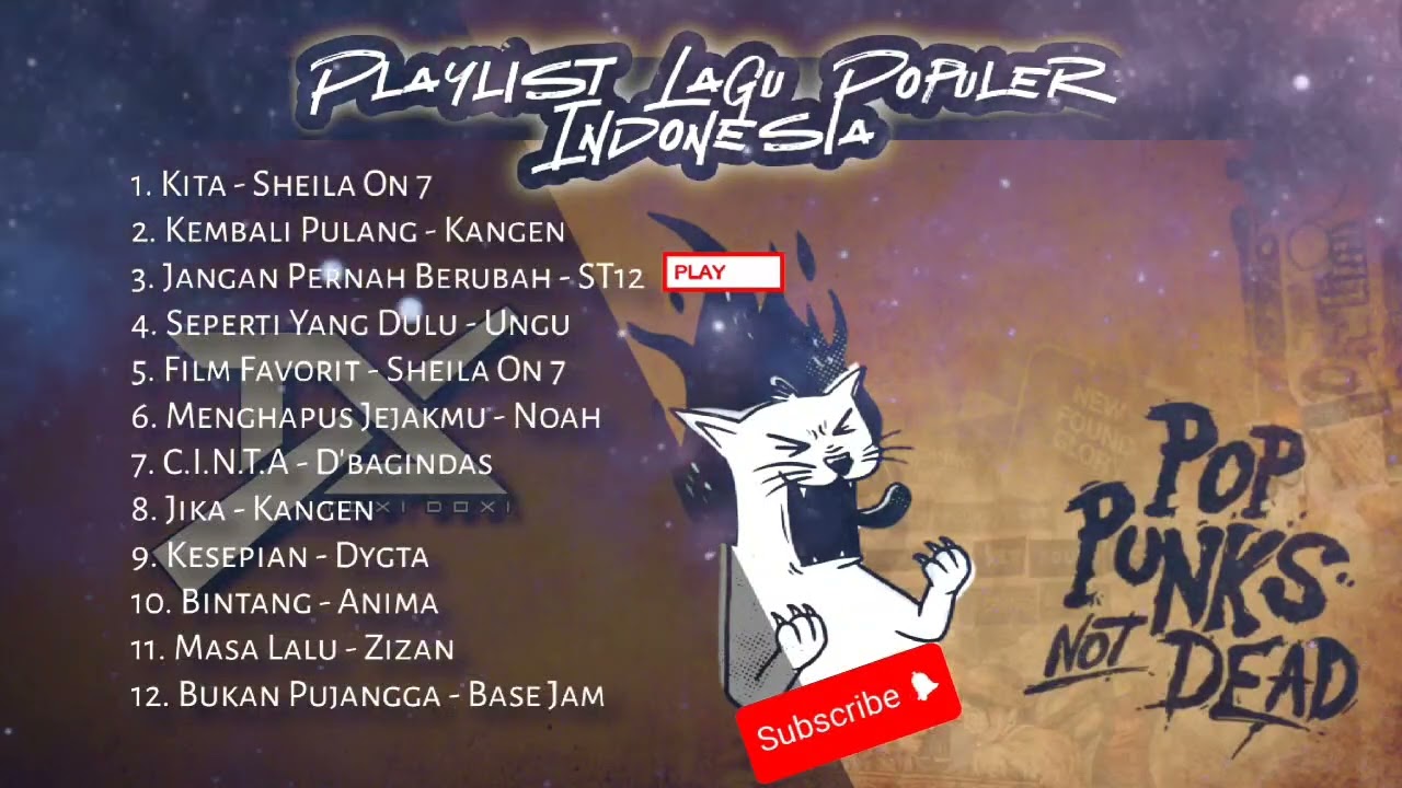 PLAYLIST POP PUNK COVER LAGU POPULER INDONESIA vol. 2 🤟 BY TOXI DOXI (Hits 2000an)
