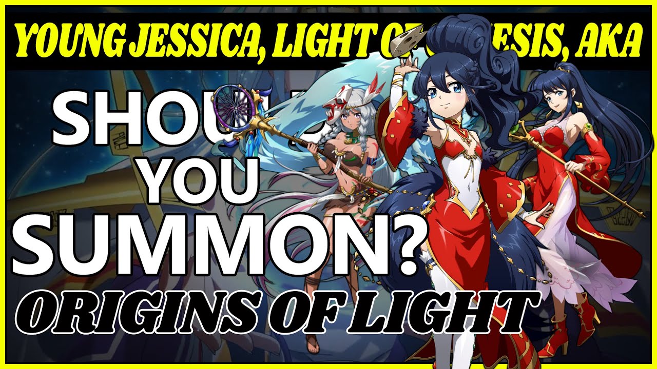 Langrisser M: Should You Summon? Young Jessica, Light of Genesis, Aka