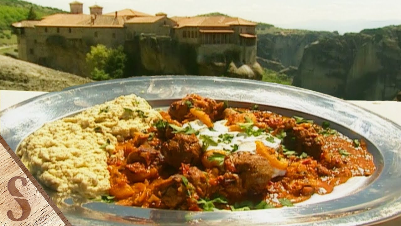 Slice: Lamb & Aubergine Puree Recipe in Greece