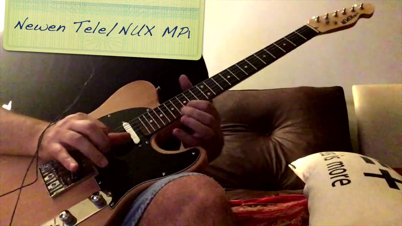 Una Telecaster barata, un Nux Mighty Plug y ganas de tocar