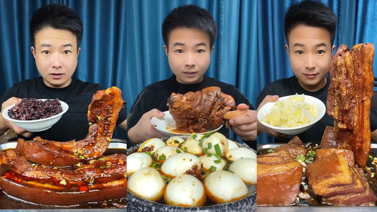 【ASMR】【MUKBANG】東坡肉 GIANT PORK BELLY | EATING SHOW | CHINESE MUKBANG | 食べ | 吃播 LOVE ASMR •JENNIE #359