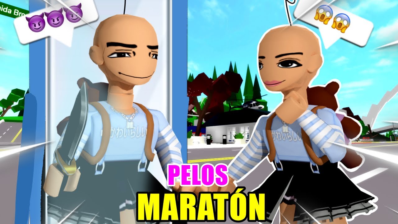 🤩Las aventuras de la PELOS en Brookhaven 😱Maraton/Roblox