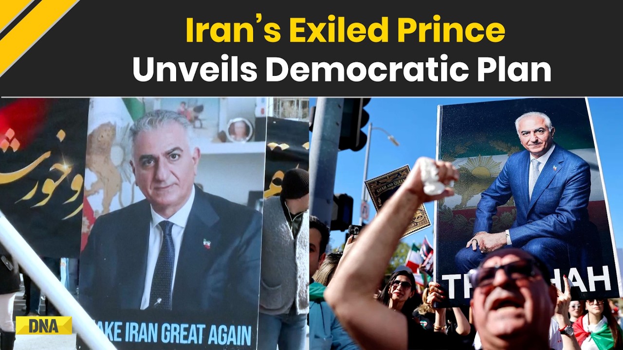 Iran News: Iran’s Exiled Prince Reza Pahlavi Unveils Democratic Transition Plan For Iran