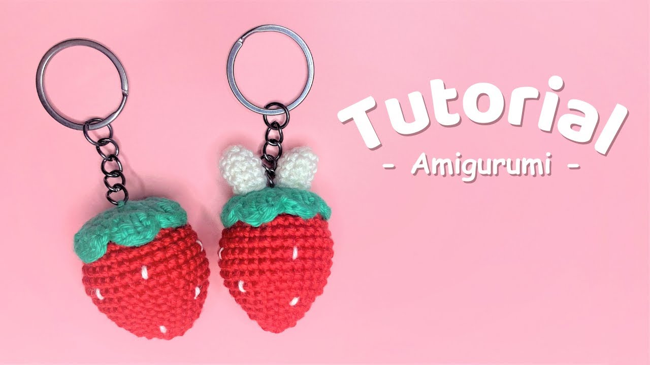 Como hacer una Frutilla Conejo a crochet 🍓| Amigurumi paso a paso