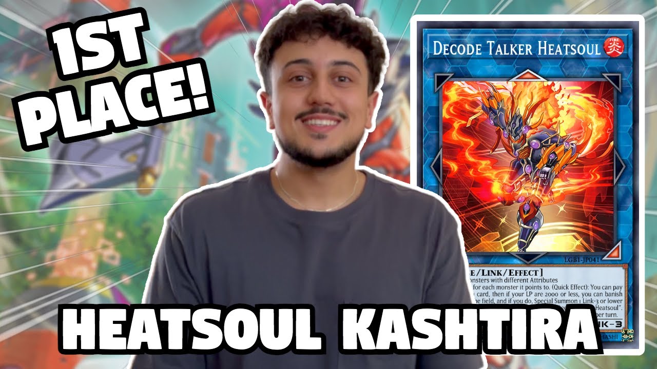 FIRST PLACE! Heatsoul Kashtira Deck Profile + COMBO! | January 2024