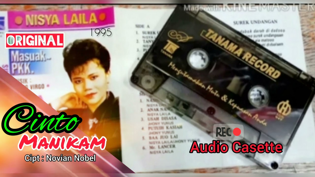 Dangdut Minang 1995 | Cinto Manikam | Nisya Laila | Cipt : Novian Nobel