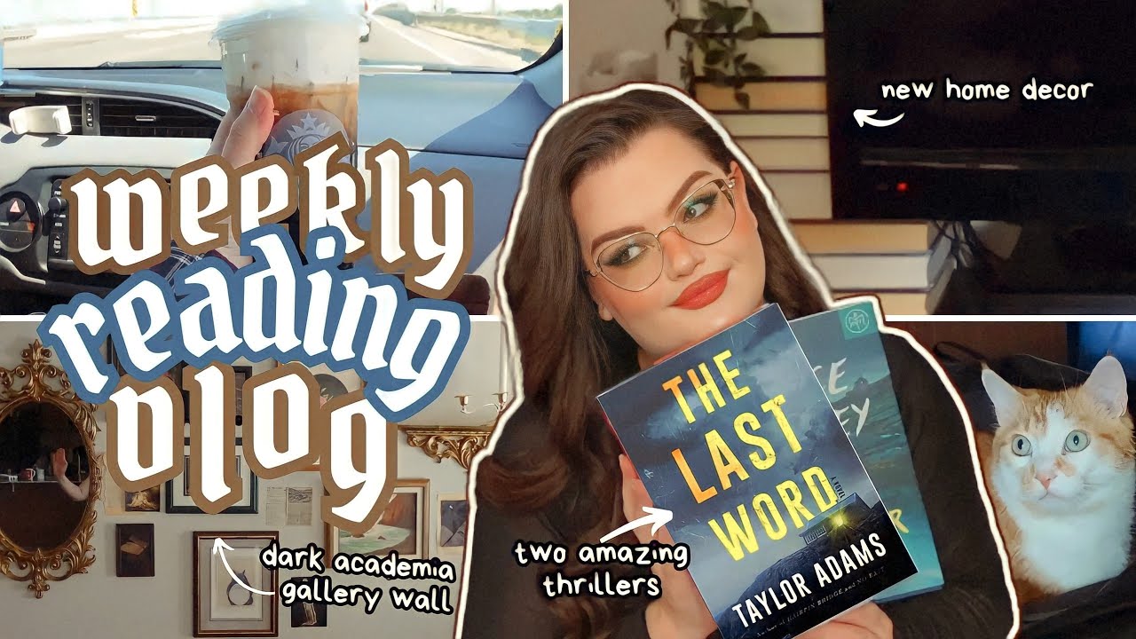 the last word IS WILD ✨️🍓WEEKLY READING VLOG