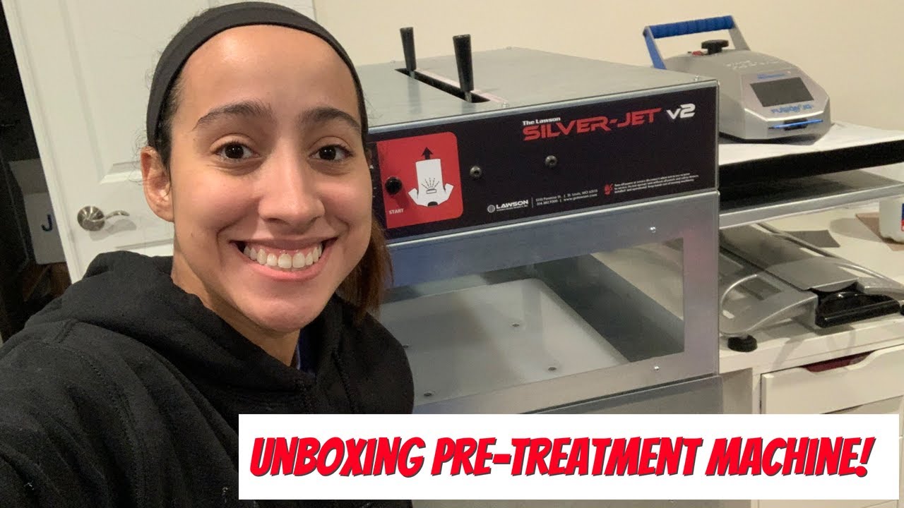 UNBOXING AND SETTING UP LAWSON SILVER JET V2 PRE-TREAT MACHINE!