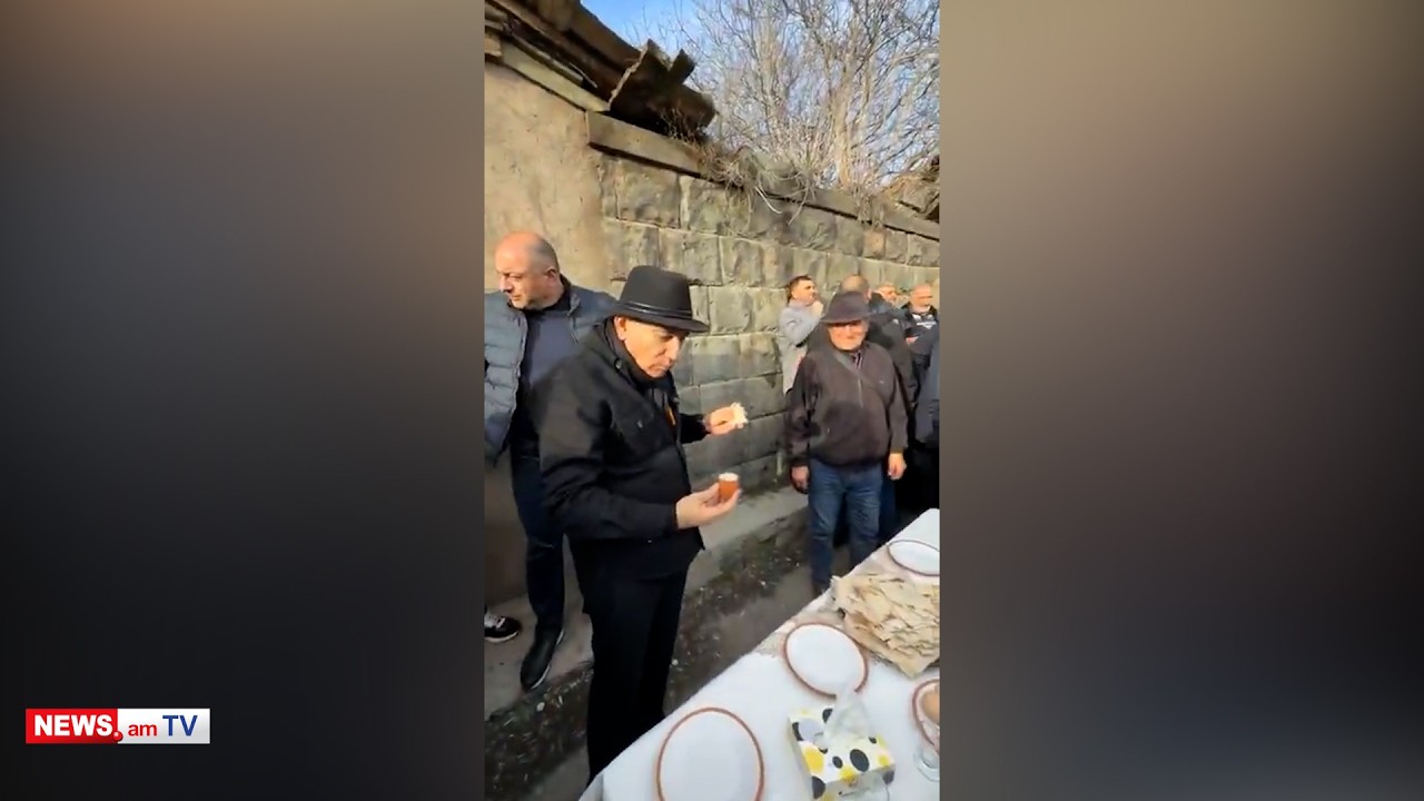 &laquo;Ձեթով ա սարքա՞ծ, պասայի՞ն ա&raquo;. սոված Փաշինյանն ու ՔՊ&ndash;ականները Բջնիում
