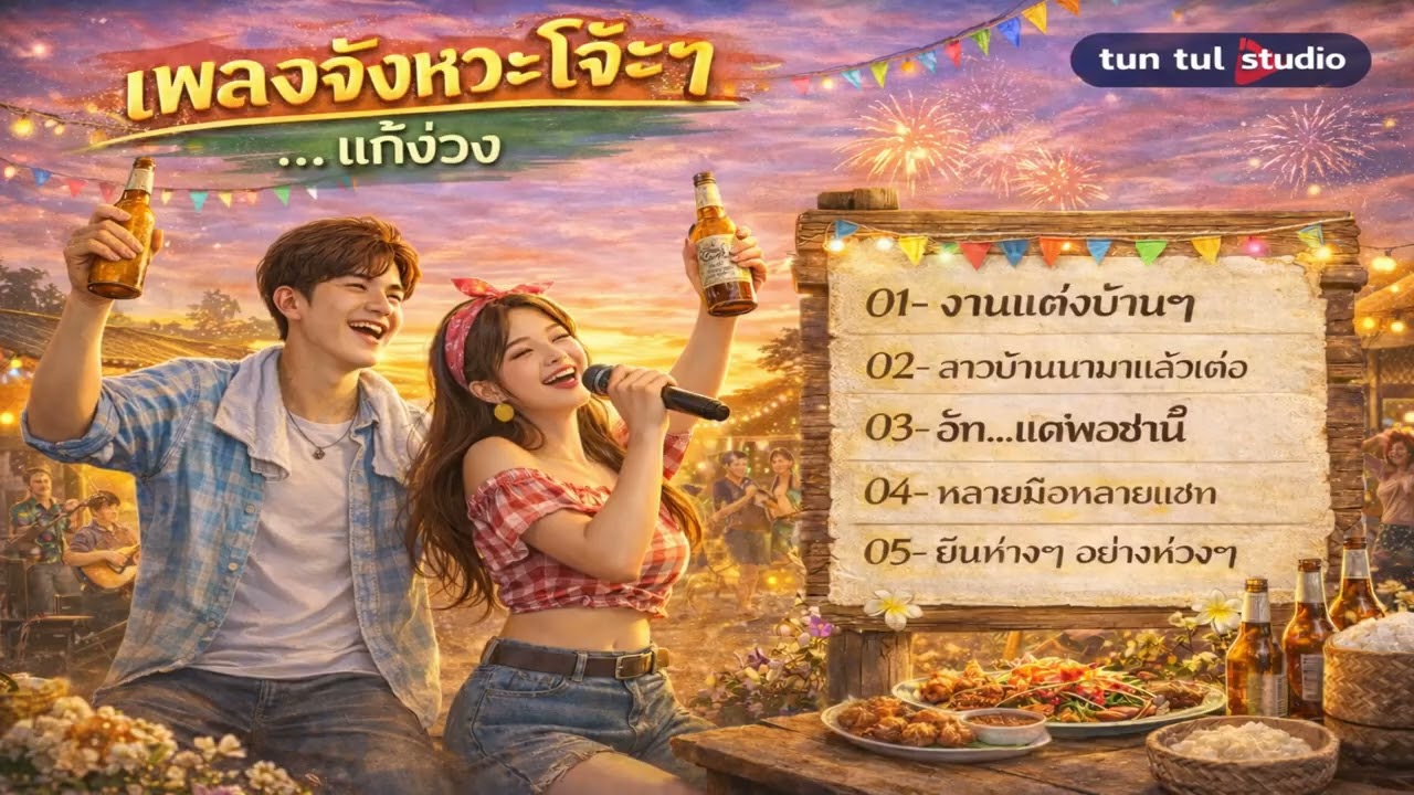 เพลงแต่งเอง จังหวะโจ๊ะๆ ฟังเพลงม่วนๆ แก้ง่วงได้ทั้งวัน!