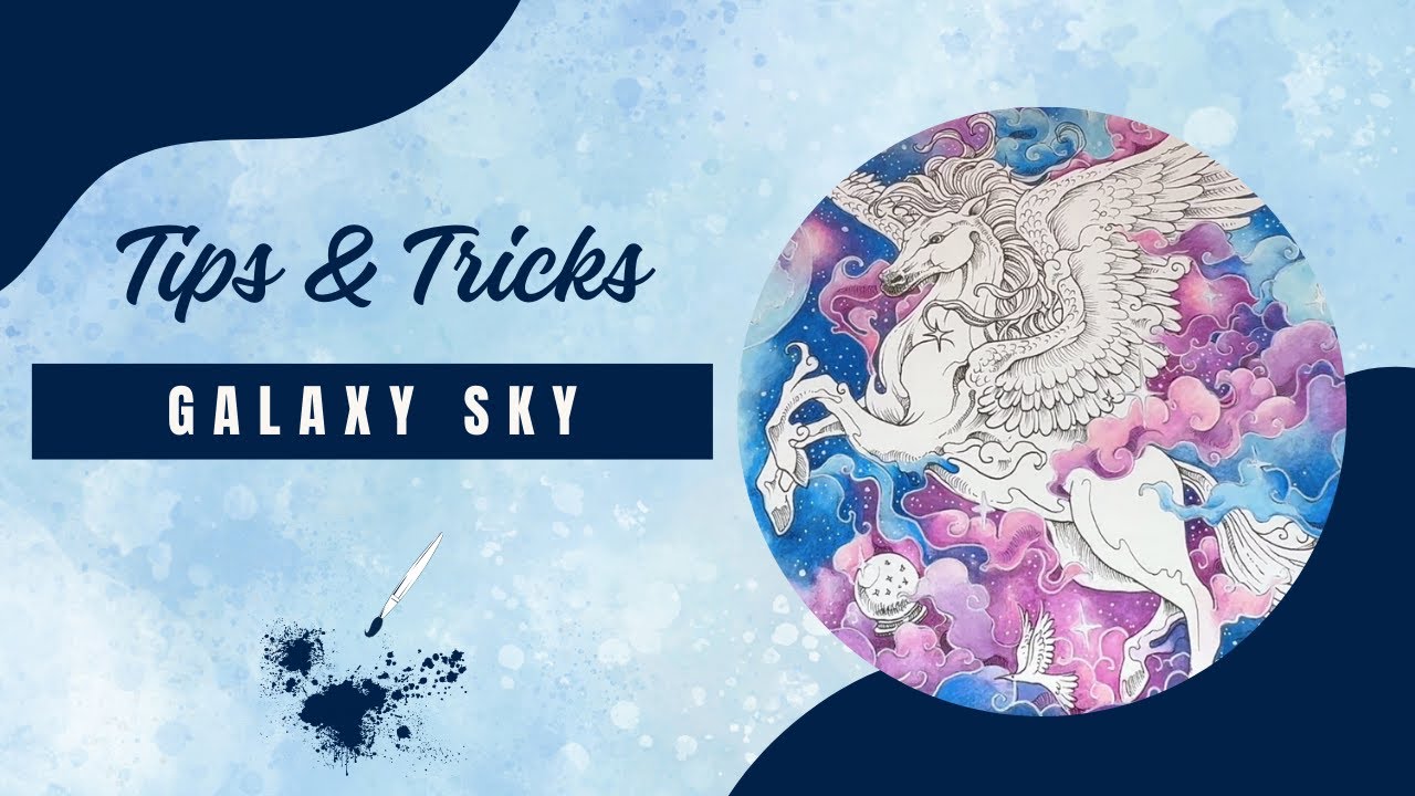 How to Color a Galaxy Sky with Neo Color II
