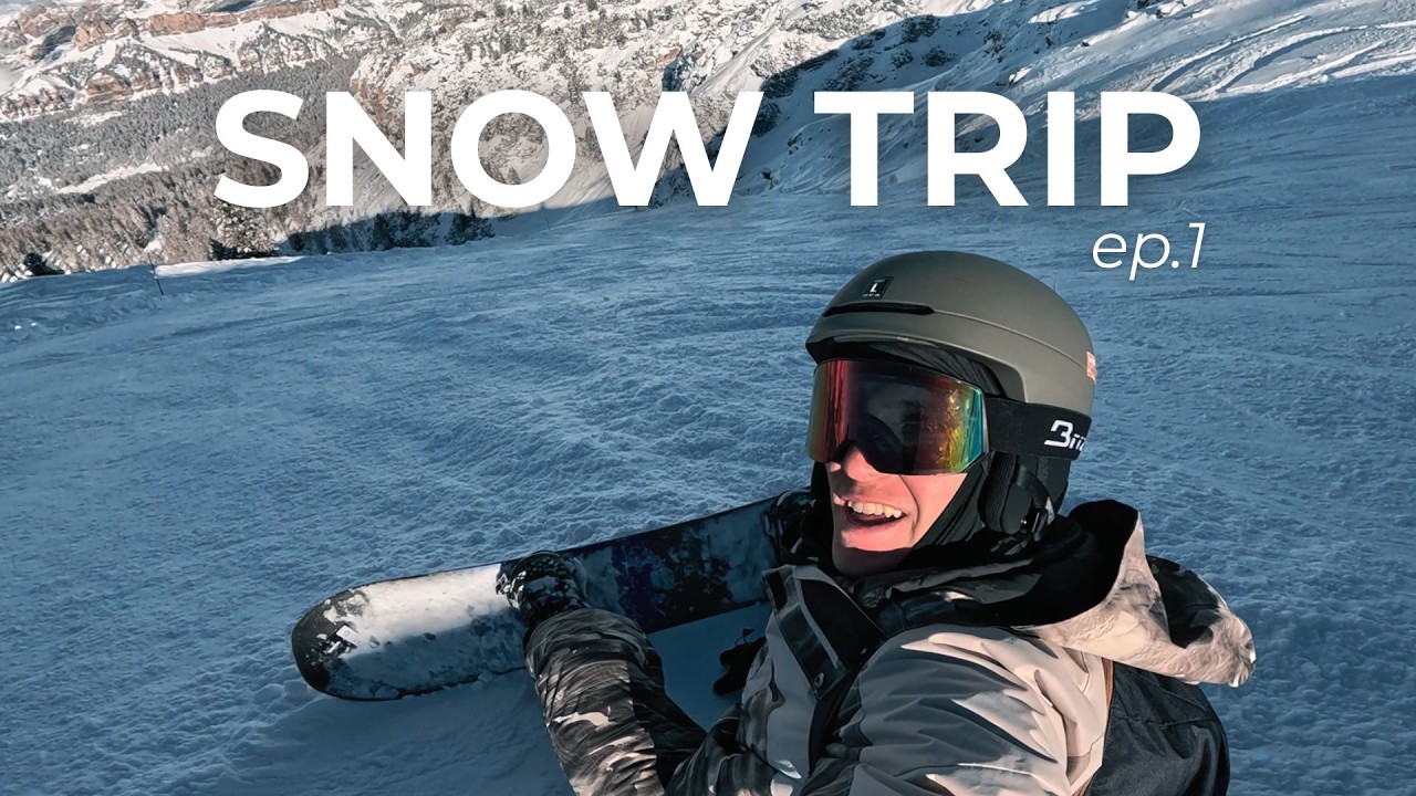 Fui parar na cidade das Olimpíadas de Inverno só pra fazer snowboard