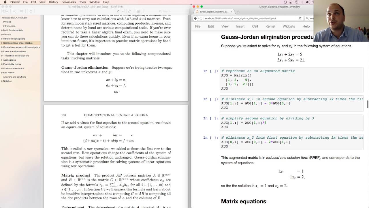 Linear algebra overview
