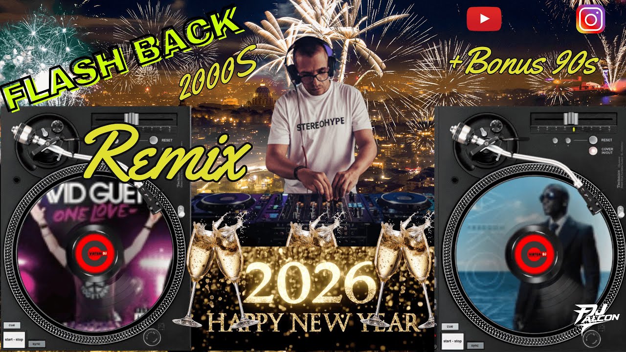 FLASH BACK 2000s Remix  + Bonus 90s remix | David Guetta | Meduza