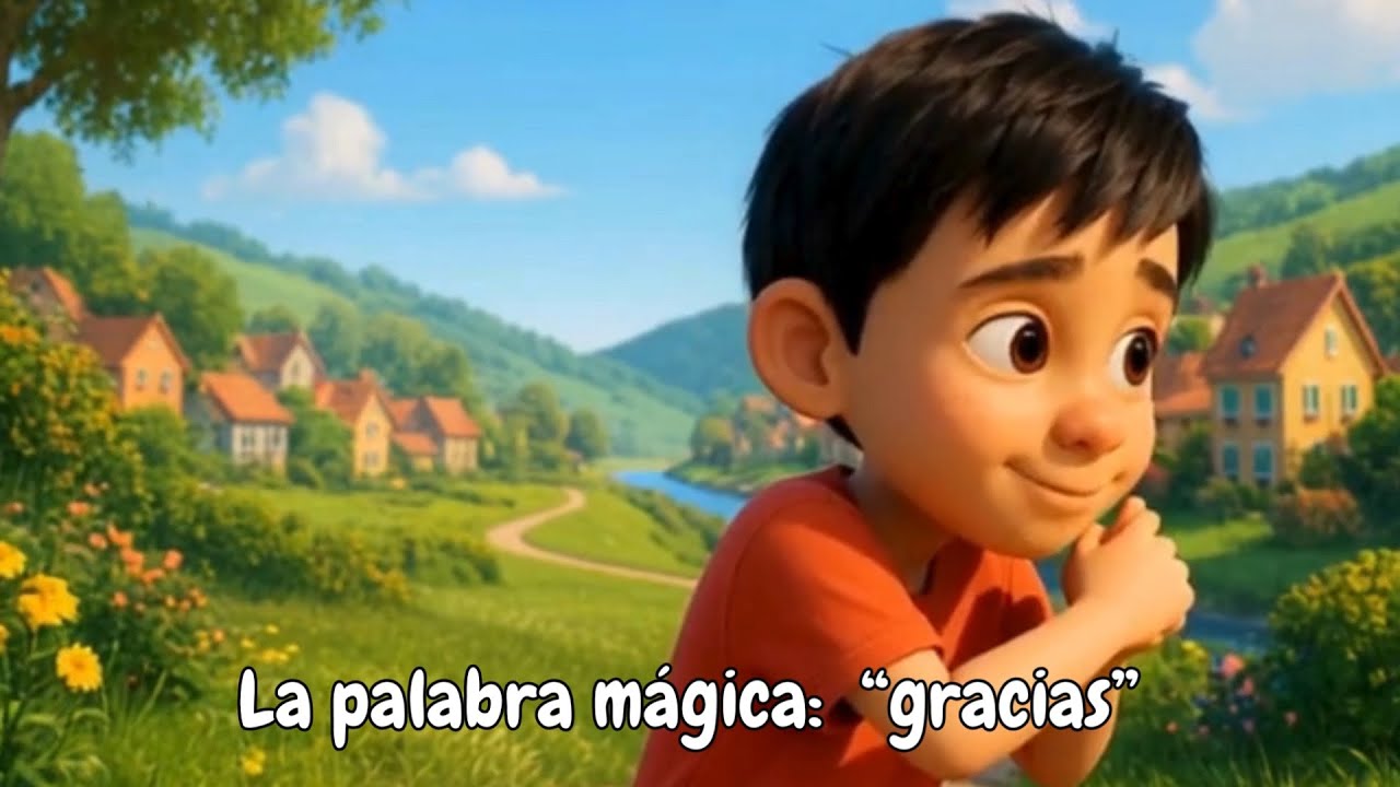 La palabra mágica “GRACIAS”: Un cuento infantil sobre gratitud 💛✨