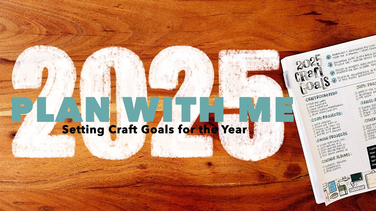 2025 Craft Plans // Plan With Me