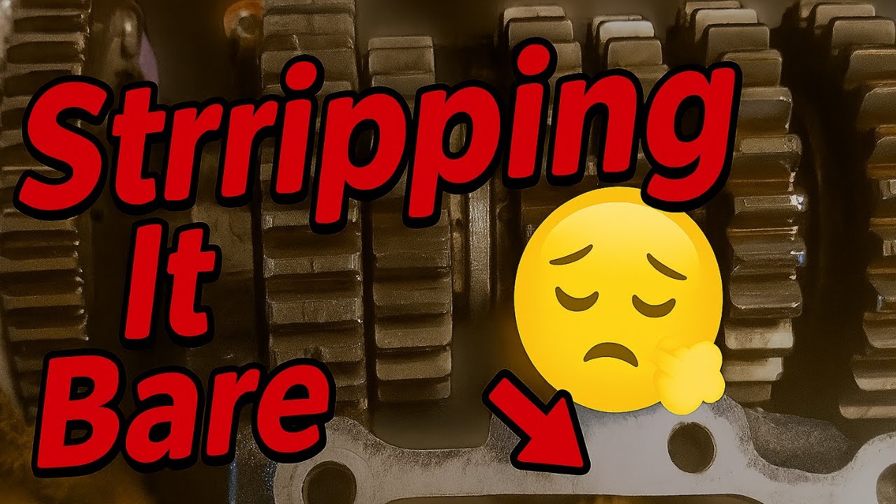 🔧 MT07 Engine Rebuild – Part 0: Stripping It Bare  (Time Lapse)